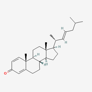 molecular formula C27H40O B1248754 Cholesta-1,4,22-trien-3-one 