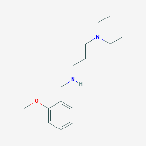 molecular formula C15H26N2O B12487541 N,N-diethyl-N'-(2-methoxybenzyl)propane-1,3-diamine CAS No. 854650-16-1