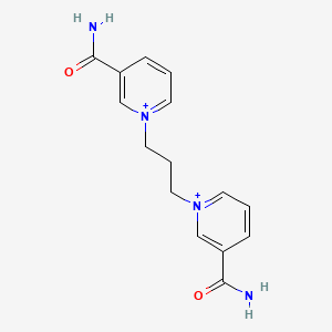 1,1'-Propane-1,3-diylbis(3-carbamoylpyridinium)