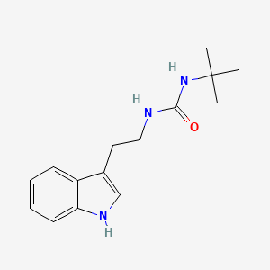 1-tert-butyl-3-[2-(1H-indol-3-yl)ethyl]urea