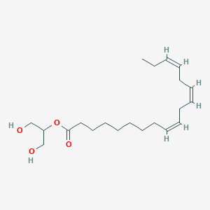 molecular formula C21H36O4 B1248765 Glyceryl 2-linolenate CAS No. 55268-58-1