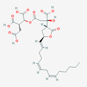 molecular formula C28H38O13 B1248771 Citrafungin B 