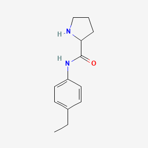 N-(4-Ethylphenyl)pyrrolidine-2-carboxamide