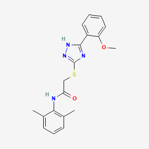 N-(2,6-dimethylphenyl)-2-{[5-(2-methoxyphenyl)-4H-1,2,4-triazol-3-yl]sulfanyl}acetamide