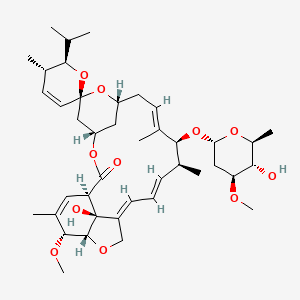 molecular formula C41H60O11 B1248776 Avermectin A1b monosaccharide 