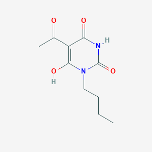 5-acetyl-1-butyl-6-hydroxypyrimidine-2,4(1H,3H)-dione