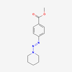 methyl 4-[(E)-piperidin-1-yldiazenyl]benzoate