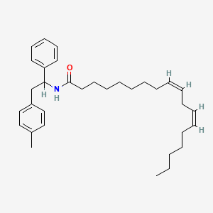 (9Z,12Z)-N-[2-(4-methylphenyl)-1-phenylethyl]octadeca-9,12-dienamide