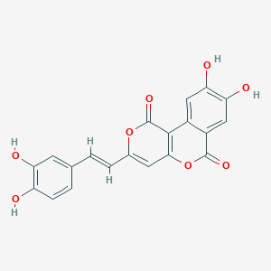 molecular formula C20H12O8 B1248804 phelligridin D 