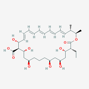 molecular formula C32H50O10 B1248815 Strevertene B 