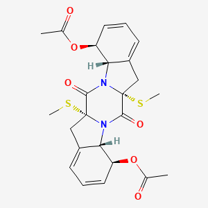molecular formula C24H26N2O6S2 B1248818 Haematocin 