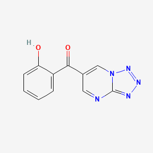 (2-Hydroxyphenyl)(tetrazolo[1,5-a]pyrimidin-6-yl)methanone