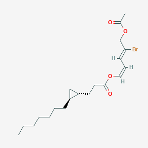 molecular formula C20H31BrO4 B1248820 Grenadadiene 