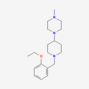 1-[1-(2-Ethoxybenzyl)piperidin-4-yl]-4-methylpiperazine