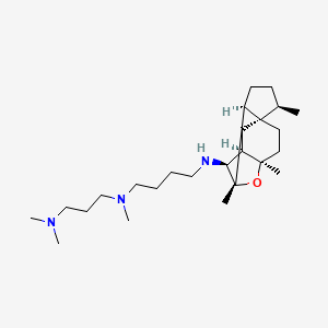 molecular formula C25H47N3O B1248828 Hispidospermidin 