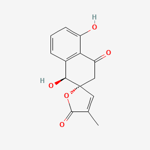 molecular formula C14H12O5 B1248831 Lambertellol B 