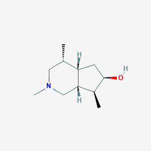 (4R,4aS,6R,7S,7aR)-2,4,7-trimethyl-1,3,4,4a,5,6,7,7a-octahydrocyclopenta[c]pyridin-6-ol