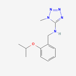 1-methyl-N-[2-(propan-2-yloxy)benzyl]-1H-tetrazol-5-amine