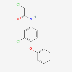 2-chloro-N-(3-chloro-4-phenoxyphenyl)acetamide