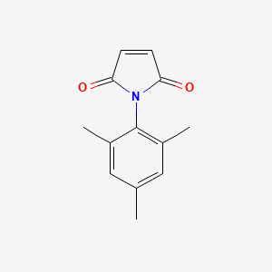 molecular formula C13H13NO2 B12488678 1-(2,4,6-Trimethylphenyl)pyrrole-2,5-dione CAS No. 55862-98-1