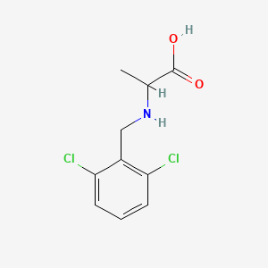 N-(2,6-dichlorobenzyl)alanine