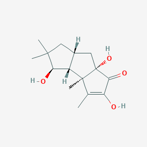 molecular formula C15H22O4 B1248885 connatusin A 