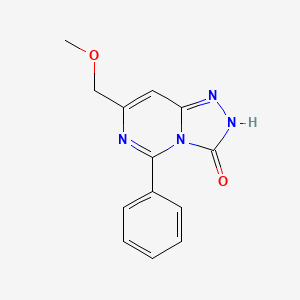 7-(methoxymethyl)-5-phenyl[1,2,4]triazolo[4,3-c]pyrimidin-3(2H)-one