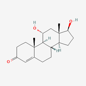 molecular formula C19H28O3 B1248897 11alpha-Hydroxytestosterone CAS No. 3066-12-4