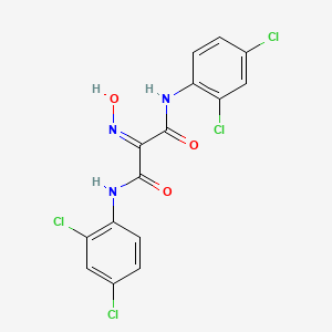 N,N'-bis(2,4-dichlorophenyl)-2-(hydroxyimino)propanediamide