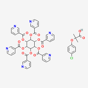molecular formula C52H41ClN6O15 B1248914 Liporeduct forte CAS No. 57456-45-8