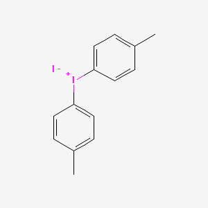 molecular formula C14H14I2 B1248921 Toliodium iodide CAS No. 6293-70-5