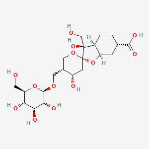 molecular formula C21H34O13 B1248935 Phyllaemblicin D 