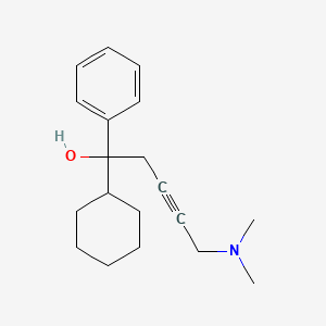 1-Cyclohexyl-5-(dimethylamino)-1-phenylpent-3-yn-1-ol