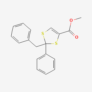 Methyl 2-benzyl-2-phenyl-1,3-dithiole-4-carboxylate