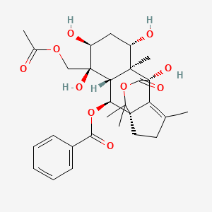 molecular formula C29H36O10 B1248943 Tasumatrol I(rel) 