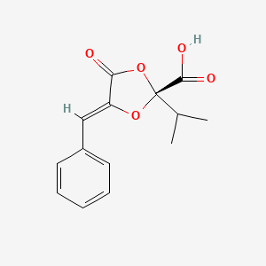 molecular formula C14H14O5 B1248956 吉尼亚酸 
