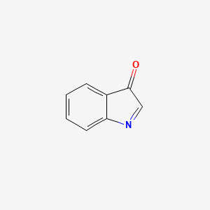 molecular formula C8H5NO B1248957 Indol-3-one 