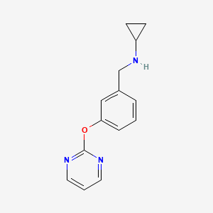 N-[3-(pyrimidin-2-yloxy)benzyl]cyclopropanamine