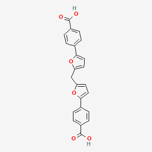 4,4'-(Methanediyldifuran-5,2-diyl)dibenzoic acid