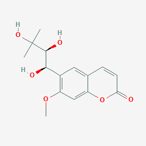 molecular formula C15H18O6 B1248972 Angelitriol 