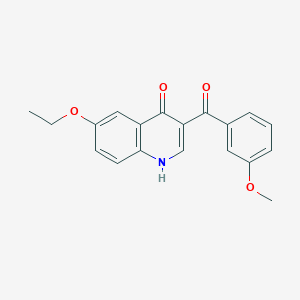 6-ethoxy-3-[(3-methoxyphenyl)carbonyl]quinolin-4(1H)-one