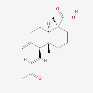 15,16-bisnor-13-oxo-8(17),11Elabdadien-19-oic acid