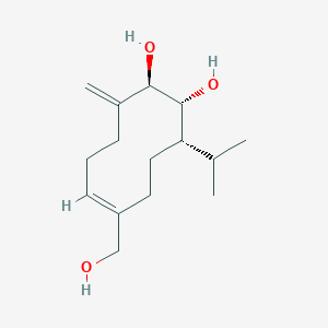 molecular formula C15H26O3 B1248989 Kikkanol D 