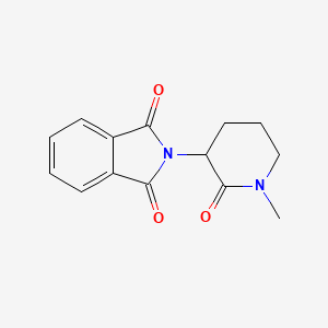 2-(1-Methyl-2-oxopiperidin-3-yl)isoindole-1,3-dione