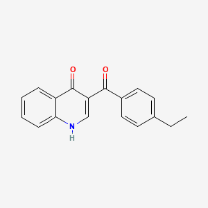 3-[(4-ethylphenyl)carbonyl]quinolin-4(1H)-one