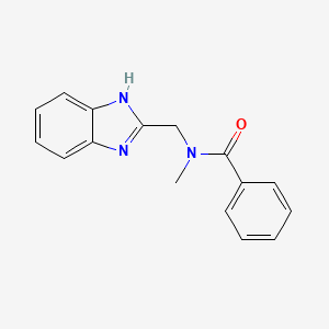 N-(1H-benzimidazol-2-ylmethyl)-N-methylbenzamide