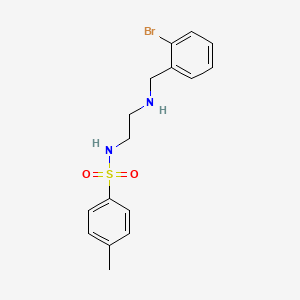 N-{2-[(2-bromobenzyl)amino]ethyl}-4-methylbenzenesulfonamide