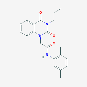 N-(2,5-dimethylphenyl)-2-(2,4-dioxo-3-propyl-3,4-dihydroquinazolin-1(2H)-yl)acetamide