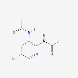 N-(5-bromo-2-acetamidopyridin-3-yl)acetamide