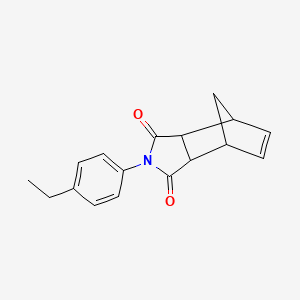 2-(4-ethylphenyl)-3a,4,7,7a-tetrahydro-1H-4,7-methanoisoindole-1,3(2H)-dione